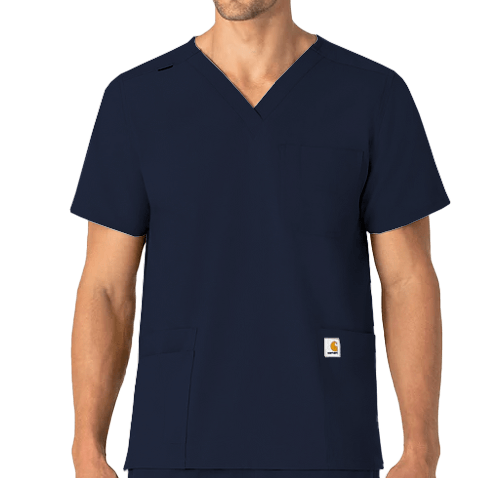 Carhartt Force Essentials Recycled V-Neck Scrub Top-default