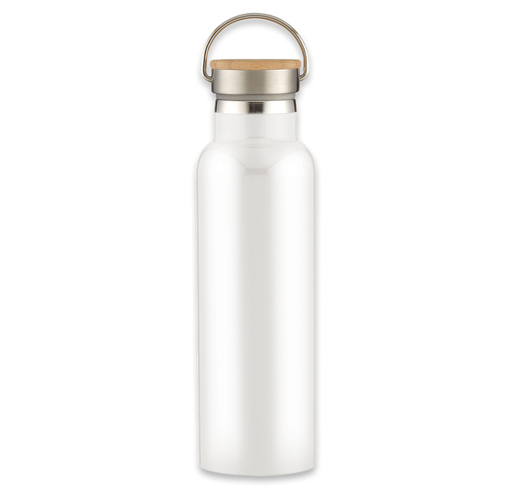 21 oz. Tipton Stainless Steel Water Bottle with Bamboo Lid-default
