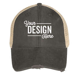 Adams Pigment Dyed Distressed Trucker Hat