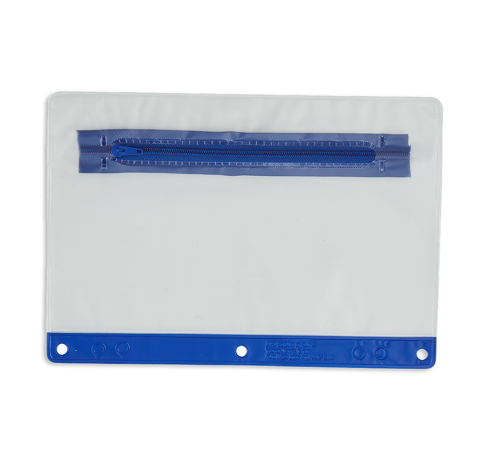 Clear Zippered Pencil Case-default