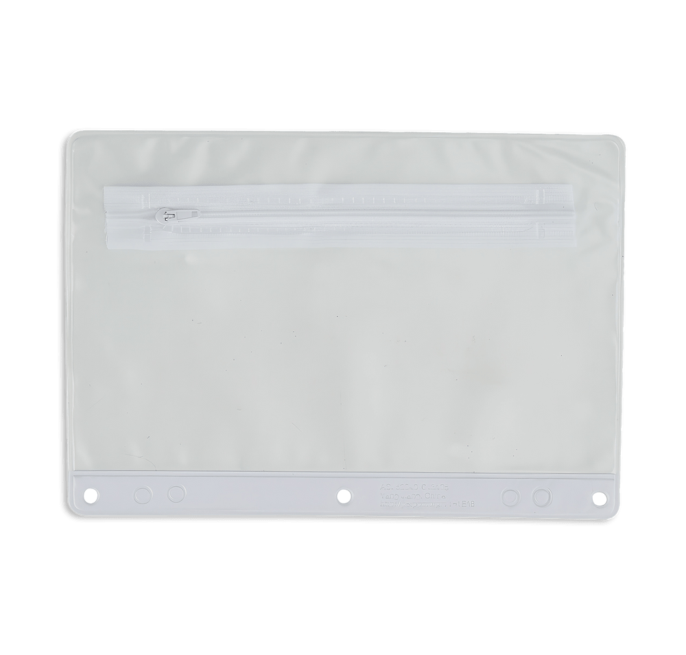 Clear Zippered Pencil Case-default