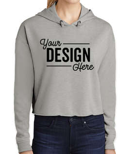 Sport-Tek Women's Tri-Blend Performance Cropped Hoodie