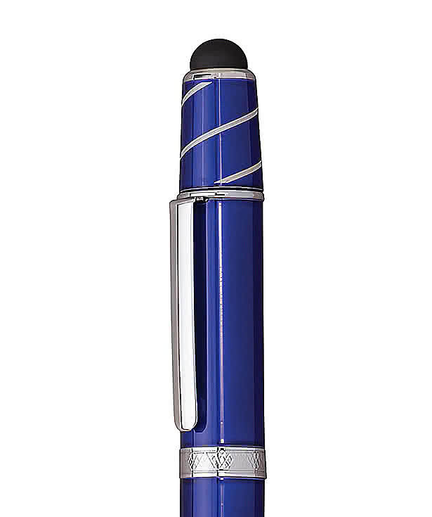 Laser Engraved Wizzard Executive Stylus Pen (black ink)