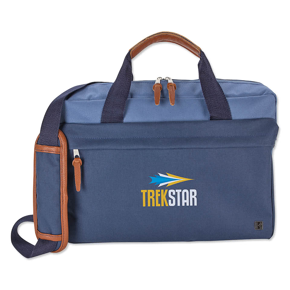 Full Color Kapston Jaxon 17" Computer Briefcase