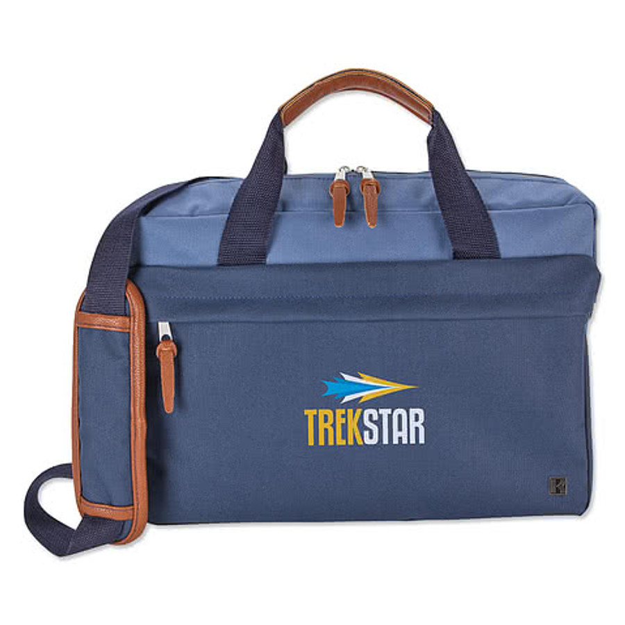 Full Color Kapston Jaxon 17" Computer Briefcase