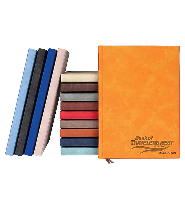 Castelli Debossed Chia Slim Grande Lined Hard Cover Notebook