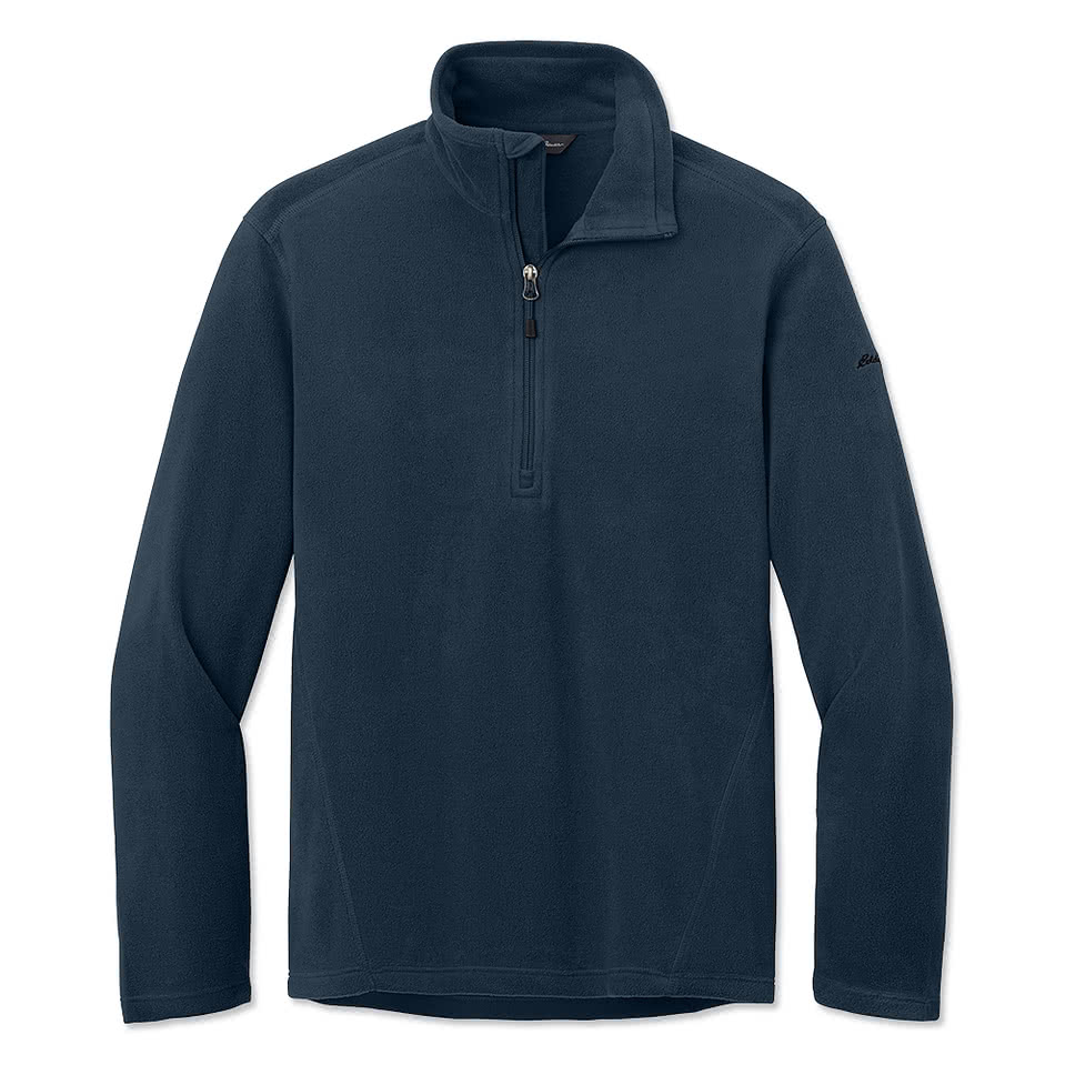 Eddie Bauer Half Zip Microfleece Jacket