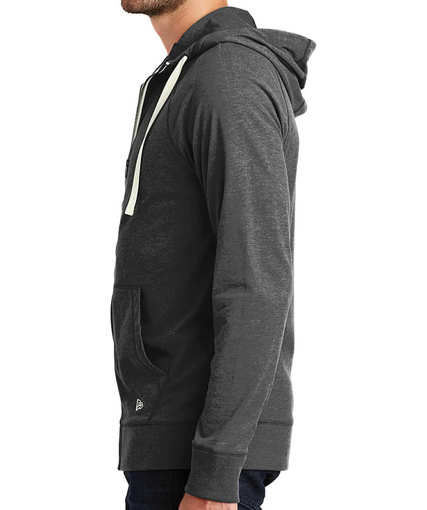 New Era Sueded Full Zip T-shirt Hoodie