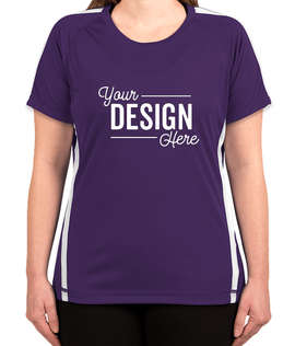 Canada - ATC Women's Competitor Colorblock Performance Shirt - Color: Purple / White
