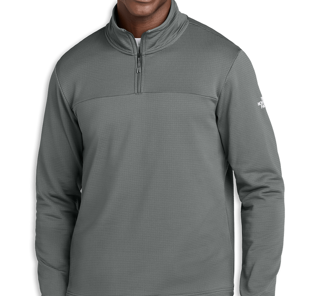 The North Face Aim Recycled Quarter Zip Fleece Pullover - Embroidered-default