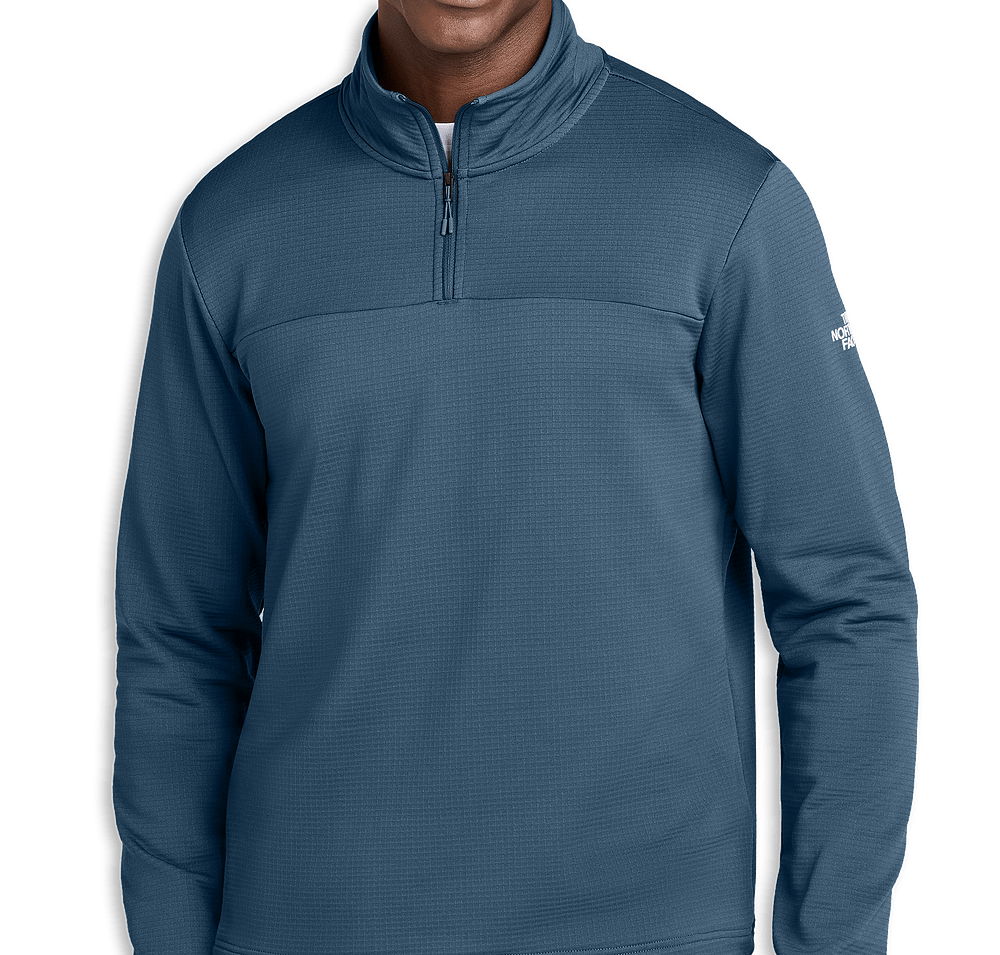 The North Face Aim Recycled Quarter Zip Fleece Pullover - Printed-default