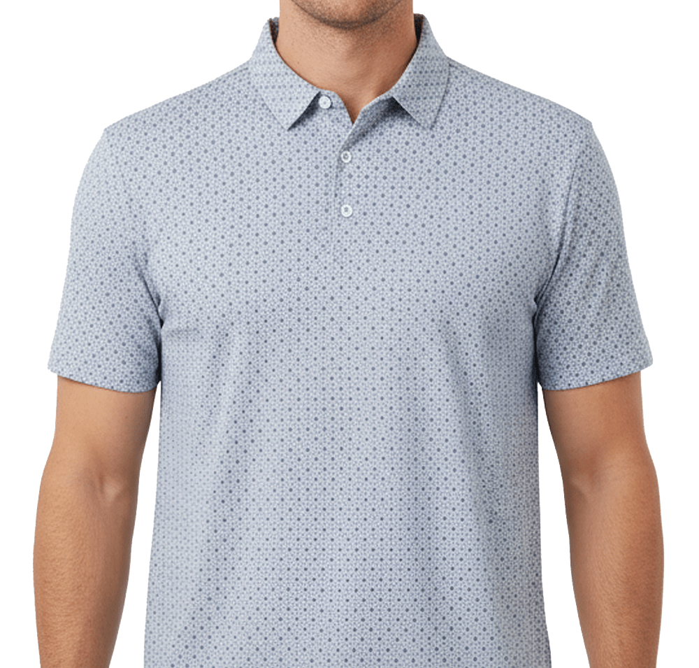 Burnside Recycled Dotted Polo-default