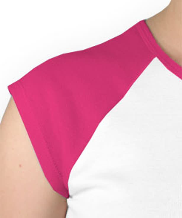 Bella + Canvas Juniors Cap Sleeve Raglan
