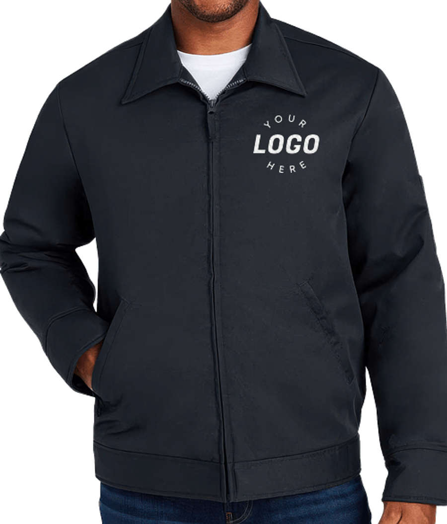 Harriton Tall ClimaBloc Station Insulated Jacket - Embroidered in Dark Charcoal