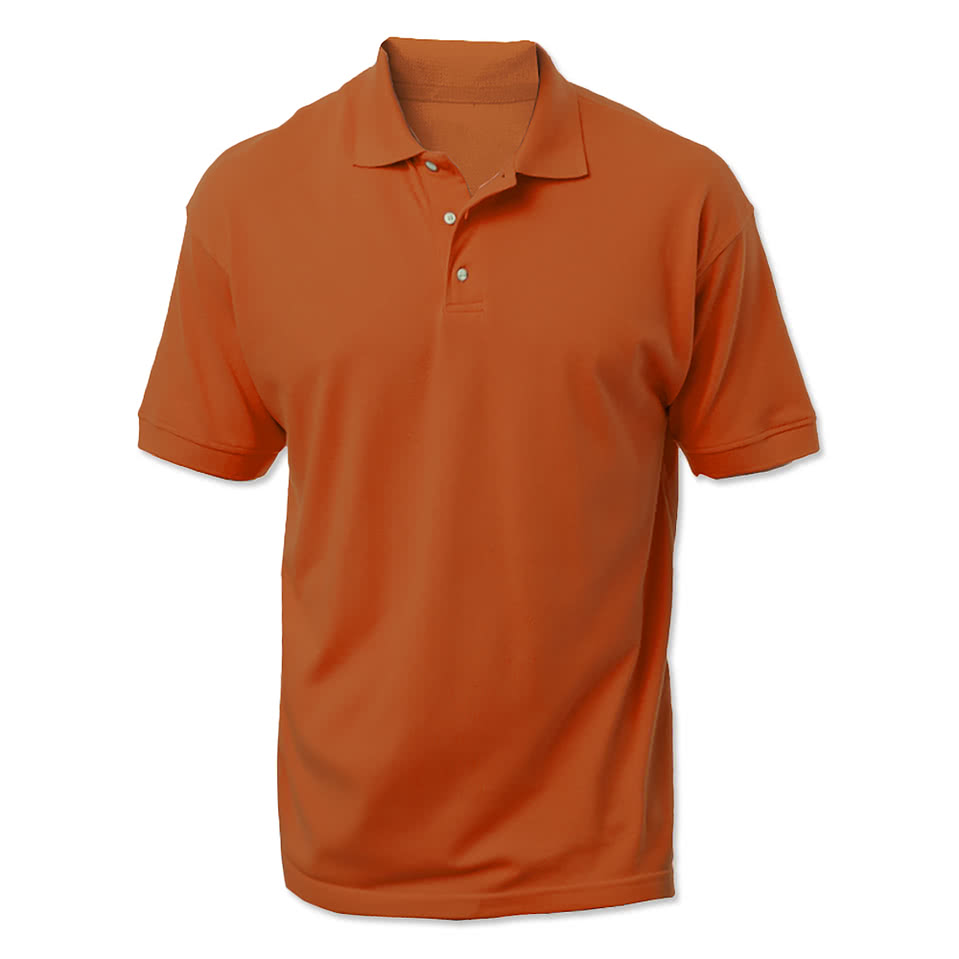 Blue Generation Superblend Easy-Care Pique Polo