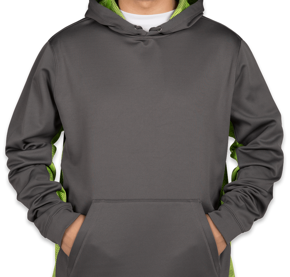 Sport-Tek CamoHex Colorblock Performance Pullover Hoodie-default