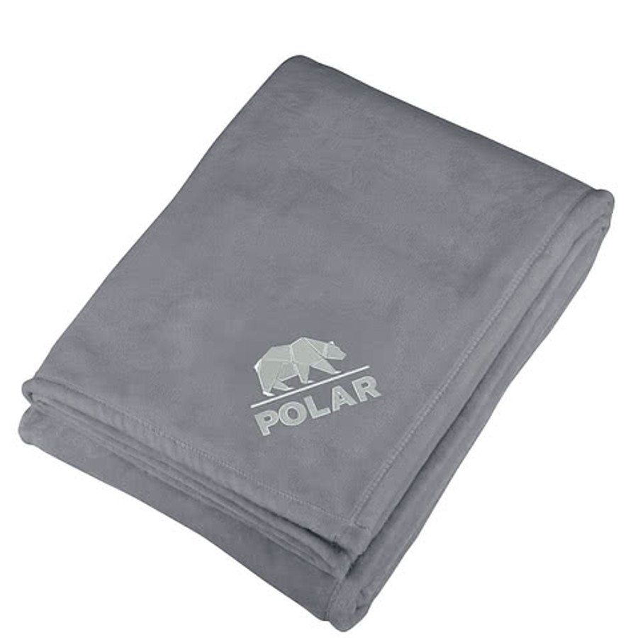 Oversized Ultra Plush Throw Blanket in Gray (GY)