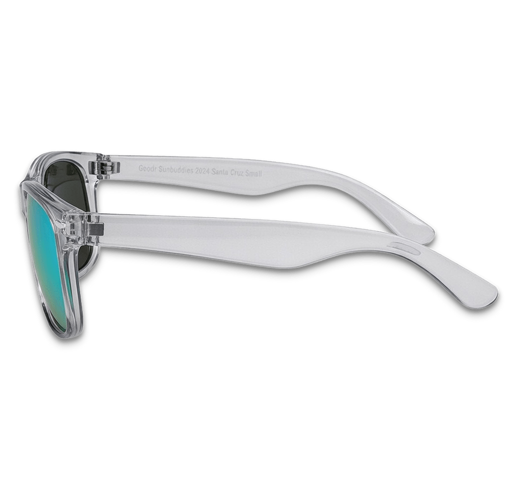 Recycled Frame Mirrored Malibu Sunglasses-default