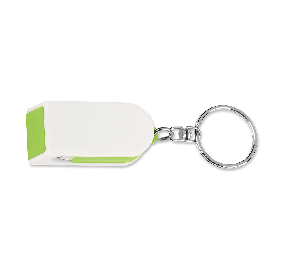 Phone Stand and Screen Cleaner Combo Keychain-default