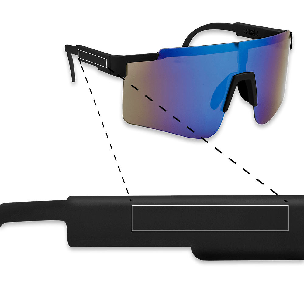 Jagger Recycled Shield Sunglasses-default