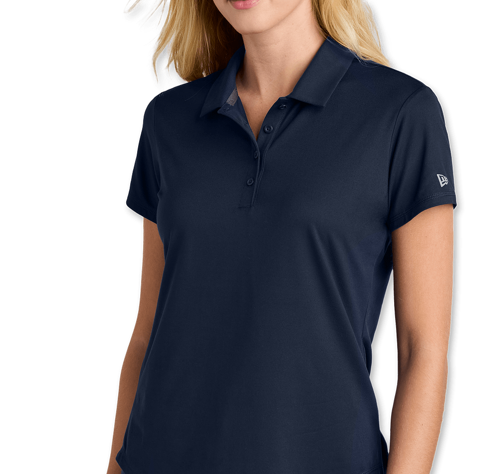 New Era Women's Power Stretch Performance Polo - Printed-default