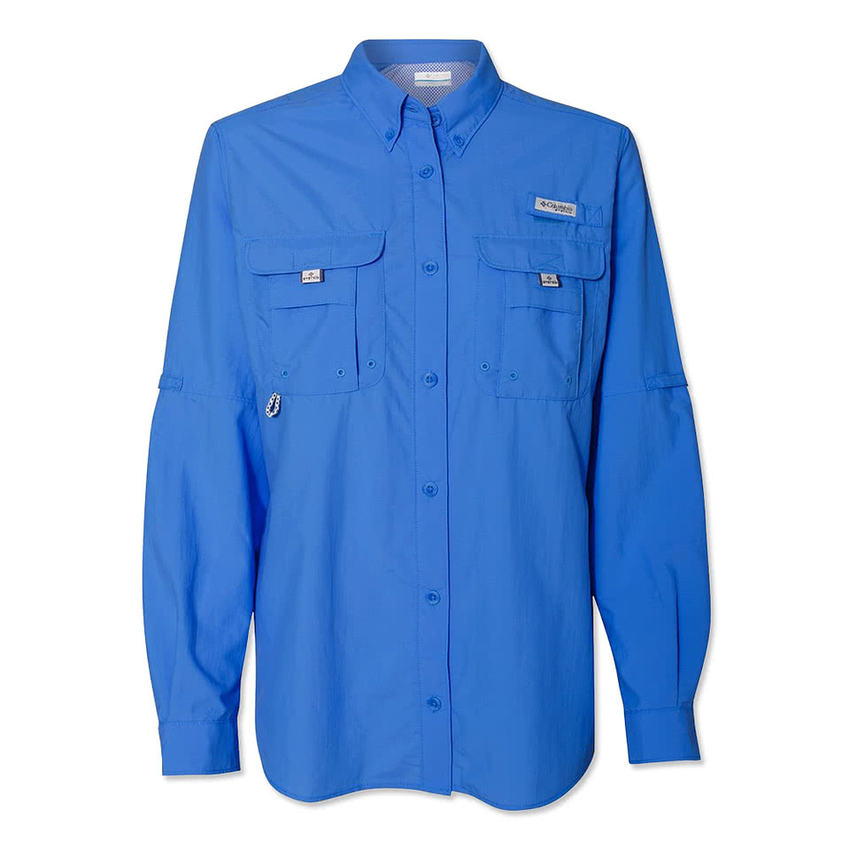 Columbia Women's PFG Bahama UPF 50 Long Sleeve Performance Fishing Shirt