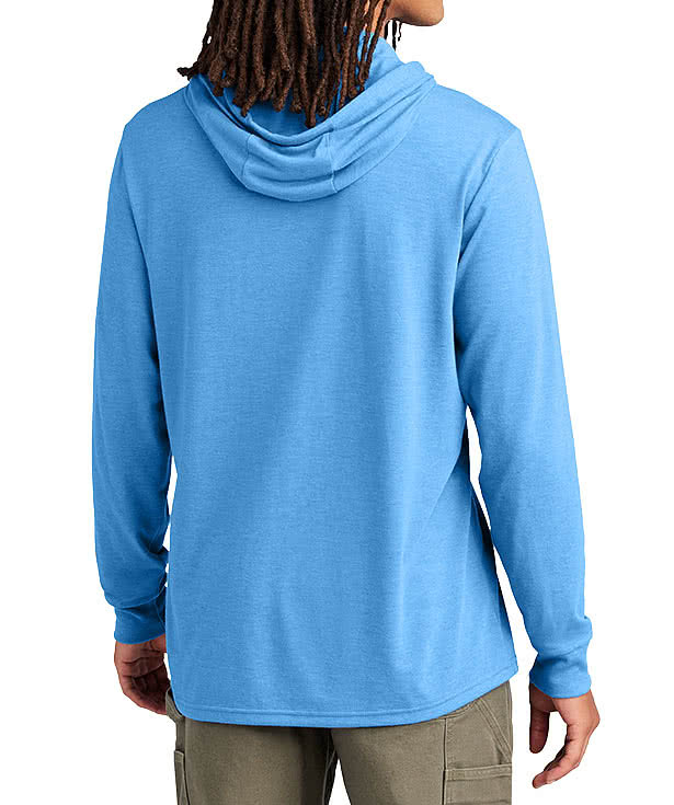 Allmade Tri-Blend Recycled Hooded Long Sleeve T-shirt