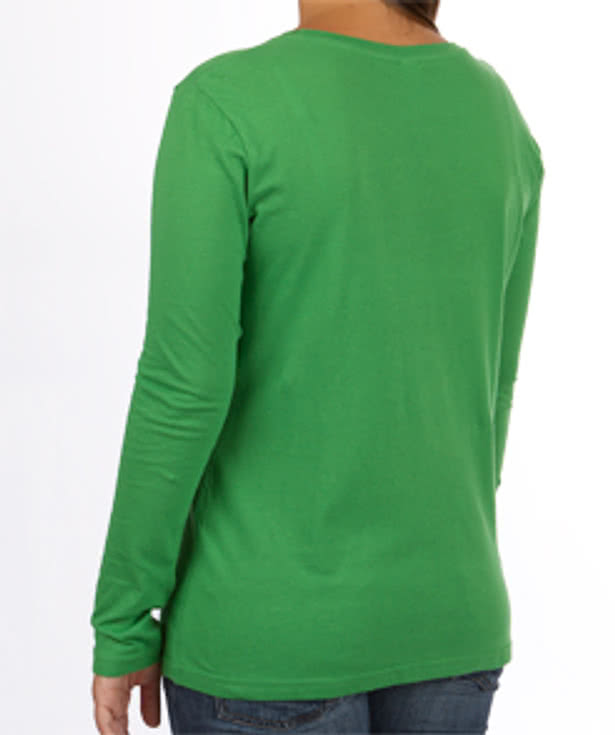 Anvil Women's Lightweight Scoop Neck Long Sleeve T-shirt