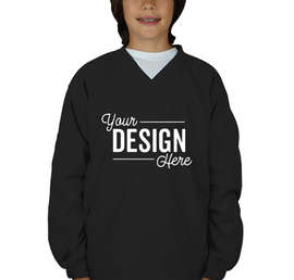 Sport-Tek Youth V-Neck Windshirt