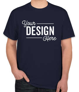 Canada - Fruit of the Loom 100% Cotton T-shirt - Color: J. Navy