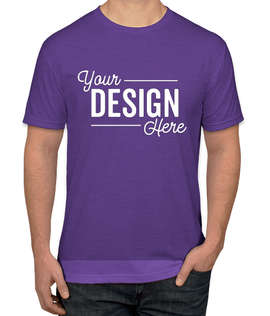 Canada - Next Level 60/40 T-shirt - Color: Purple Rush
