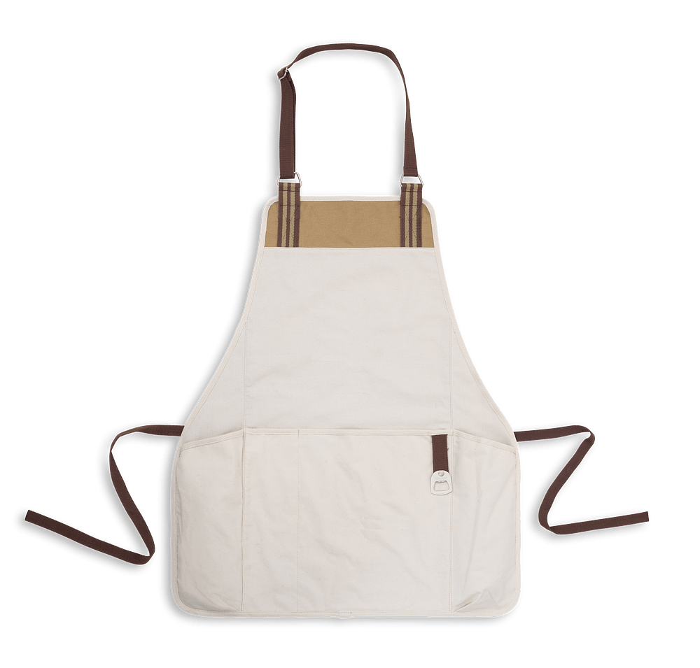 Charlie Cotton Full Length Grill Apron with Insulated Pocket-default