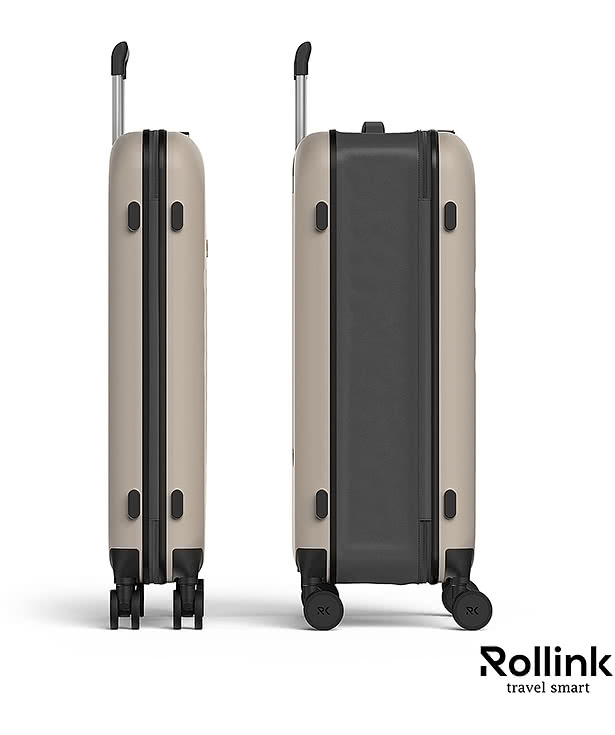 Rollink Flex 360 Large Checked Wheeled Suitcase
