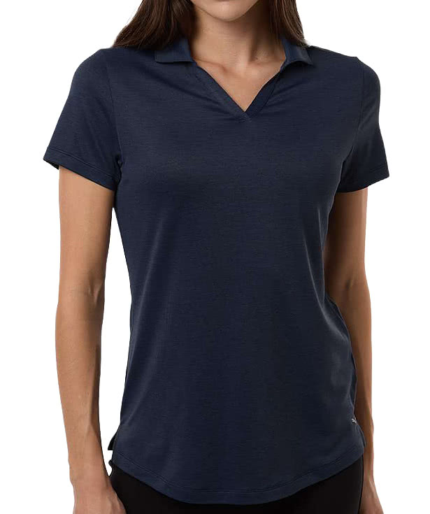 Puma Golf Women's Icon Heather Recycled Performance Polo - Printed
