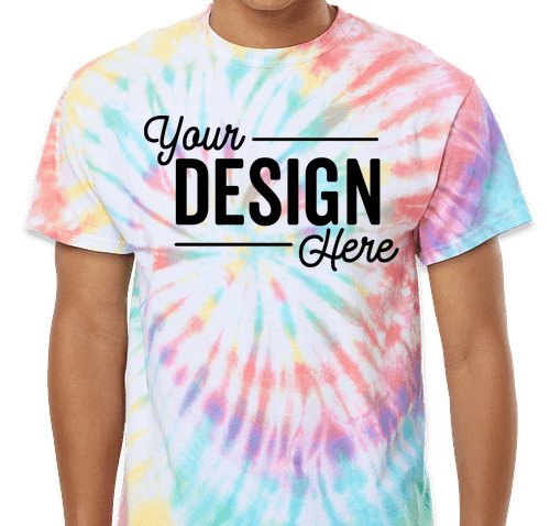 Cheap tie dye shirts screen printing discount