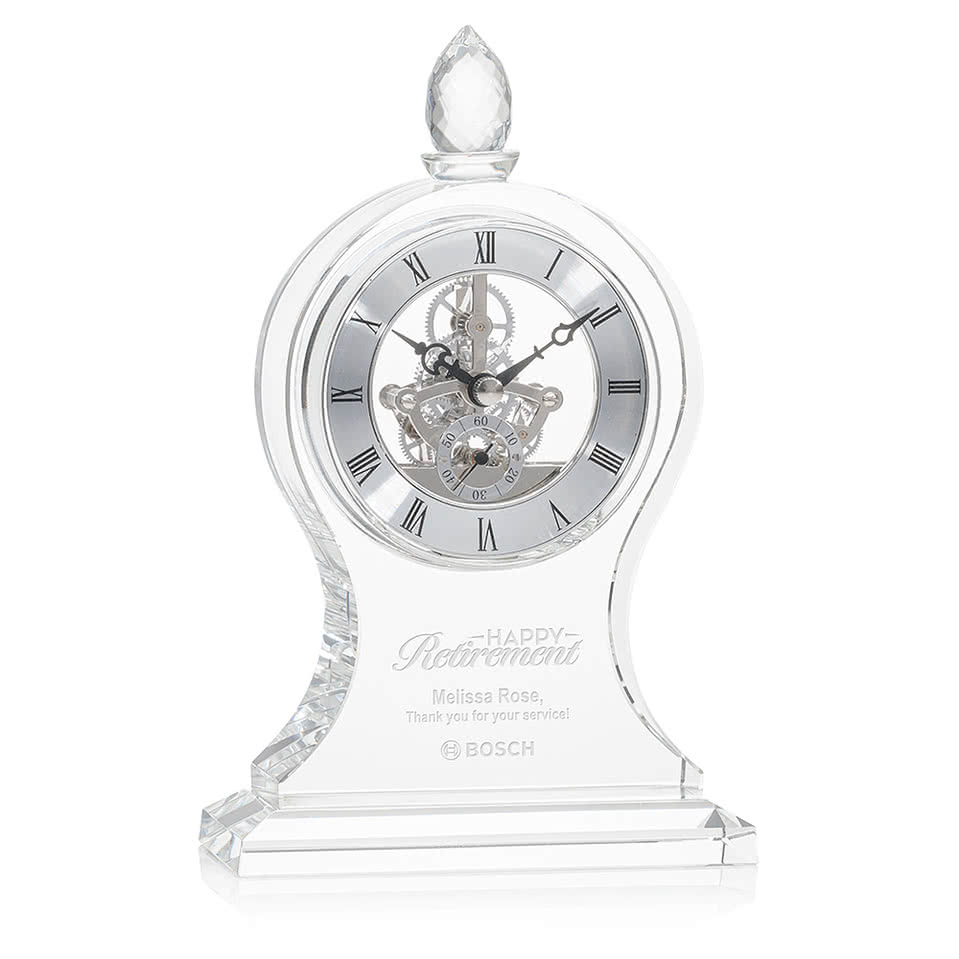 Laser Etched Thacham Clock