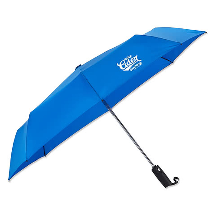 42" Arc Auto Open/Close Recycled Compact Umbrella in Royal