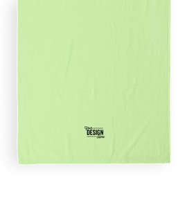 Lightweight Embroidered Beach Towel - Color: Apple