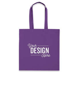 Lightweight 100% Cotton Tote - Color: Purple