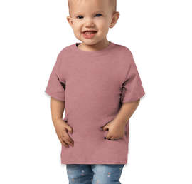 Bella + Canvas Toddler Jersey Short-Sleeve T-shirt - Color: Heather Mauve