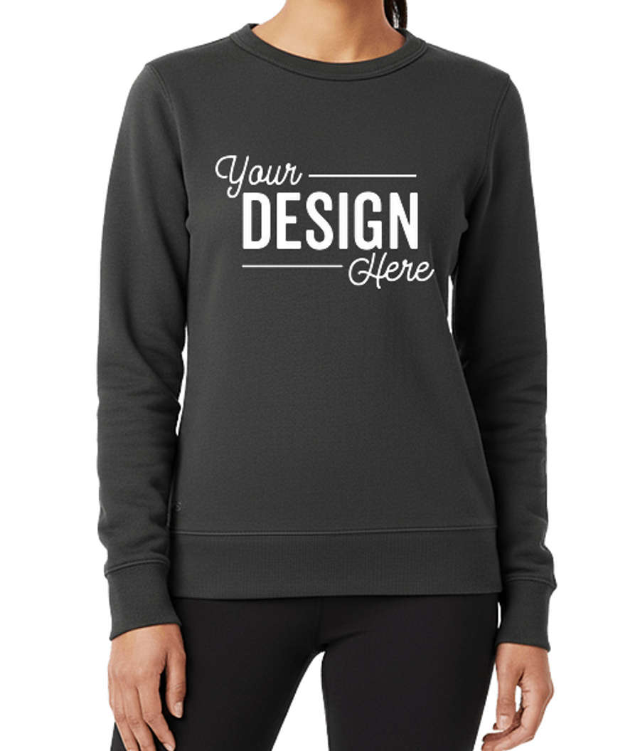 Stormtech Women's Stockton UPF 50+ Fleece Crewneck Sweatshirt in Granite