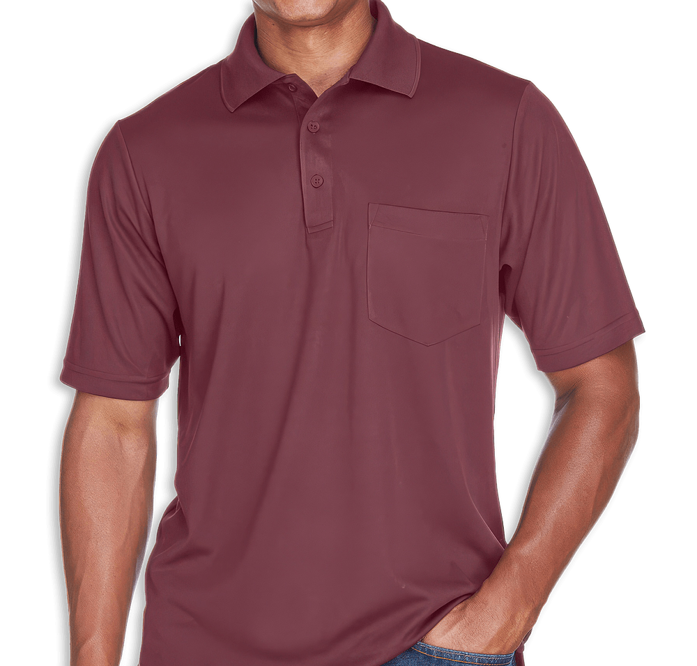 Core 365 Origin Performance Pique Pocket Polo - Embroidered-default