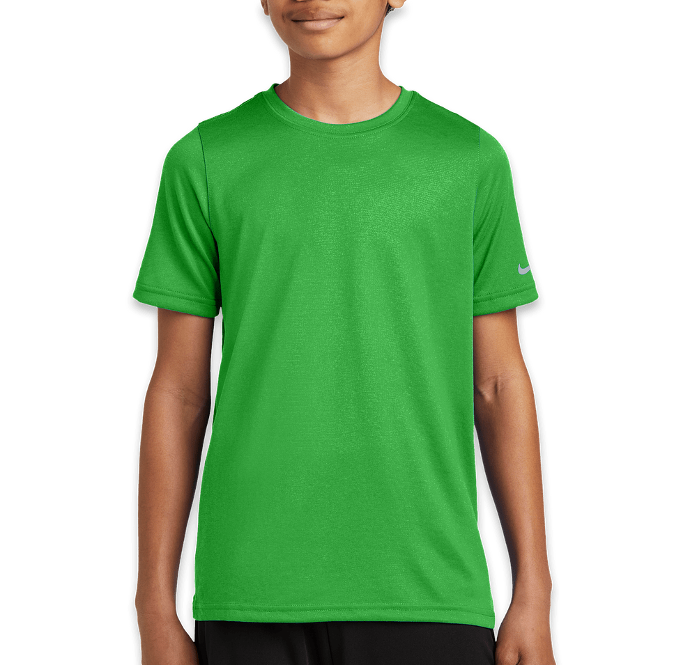 Nike Youth rLegend Recycled Swoosh Sleeve Performance Shirt-default
