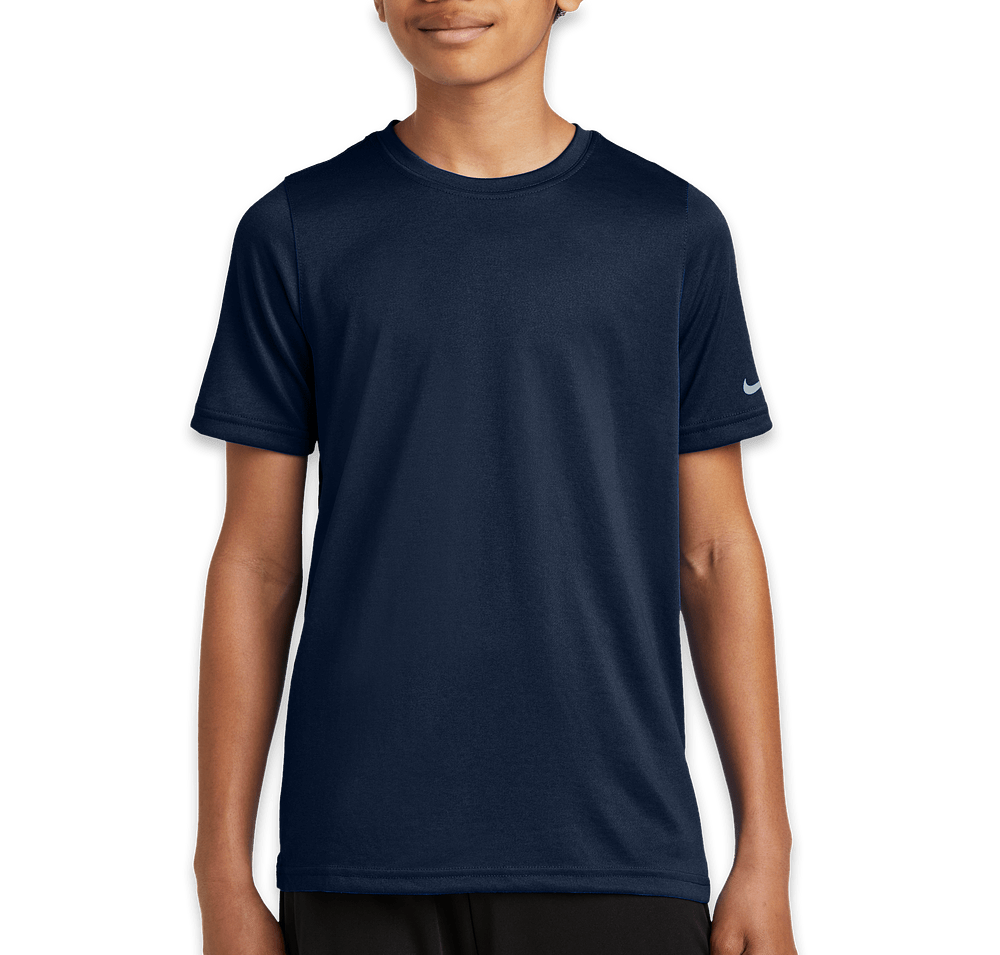 Nike Youth rLegend Recycled Swoosh Sleeve Performance Shirt-default