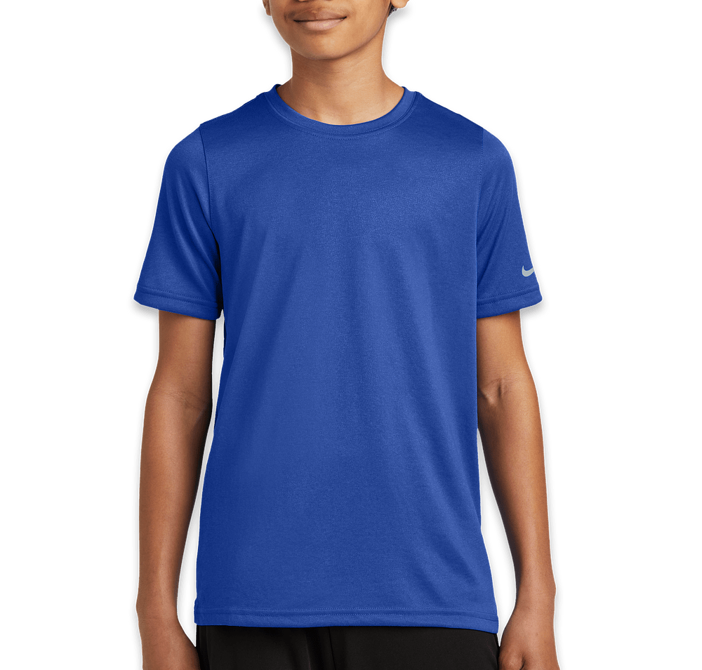 Nike Youth rLegend Recycled Swoosh Sleeve Performance Shirt-default