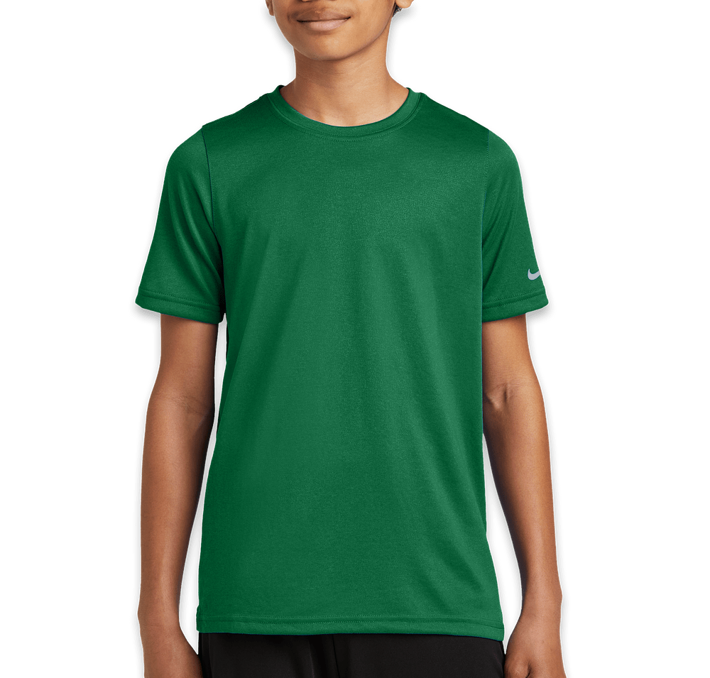 Nike Youth rLegend Recycled Swoosh Sleeve Performance Shirt-default
