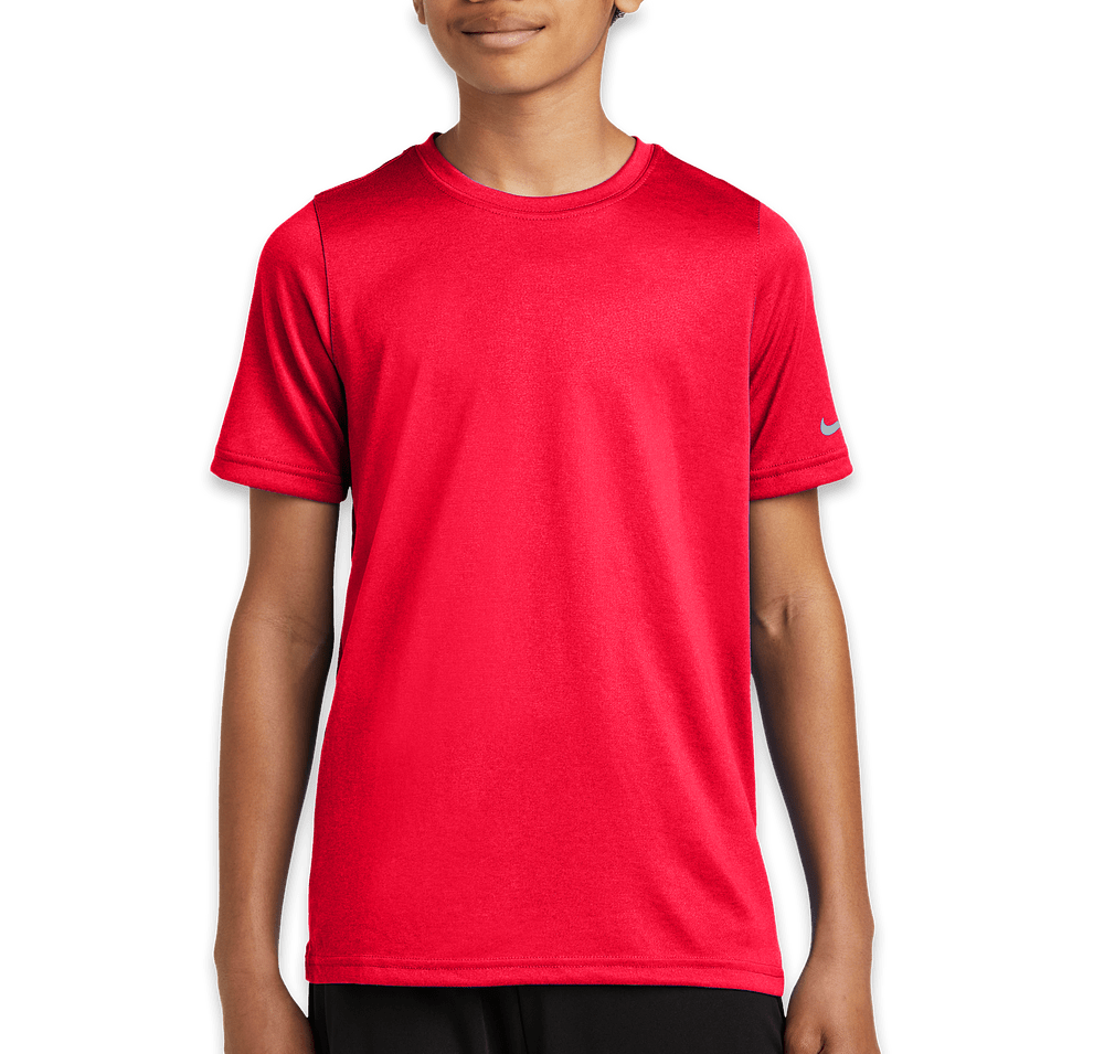 Nike Youth rLegend Recycled Swoosh Sleeve Performance Shirt-default