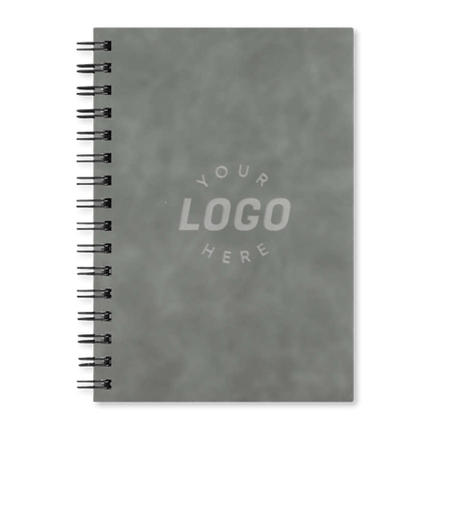 Castelli Debossed WireO Chia Medio Spiral Academic Planner in Light Gray w/ Std Academic