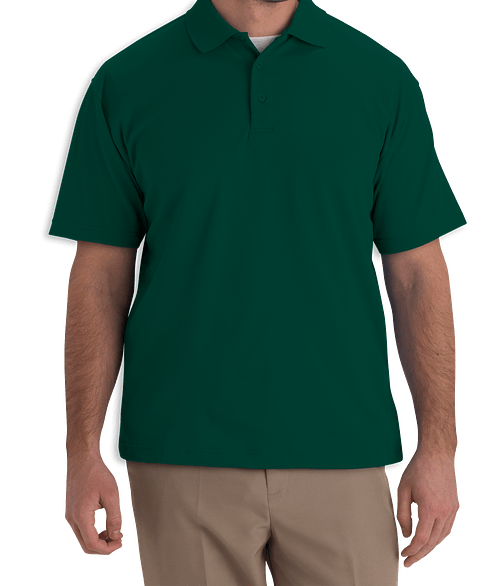 Edwards Snag Proof Hi-Performance Mesh Polo in Hunter