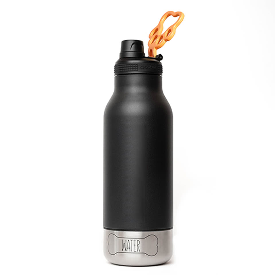Asobu 34 oz. Buddy 3-in-1 Insulated Water Bottle with Pet Bowl